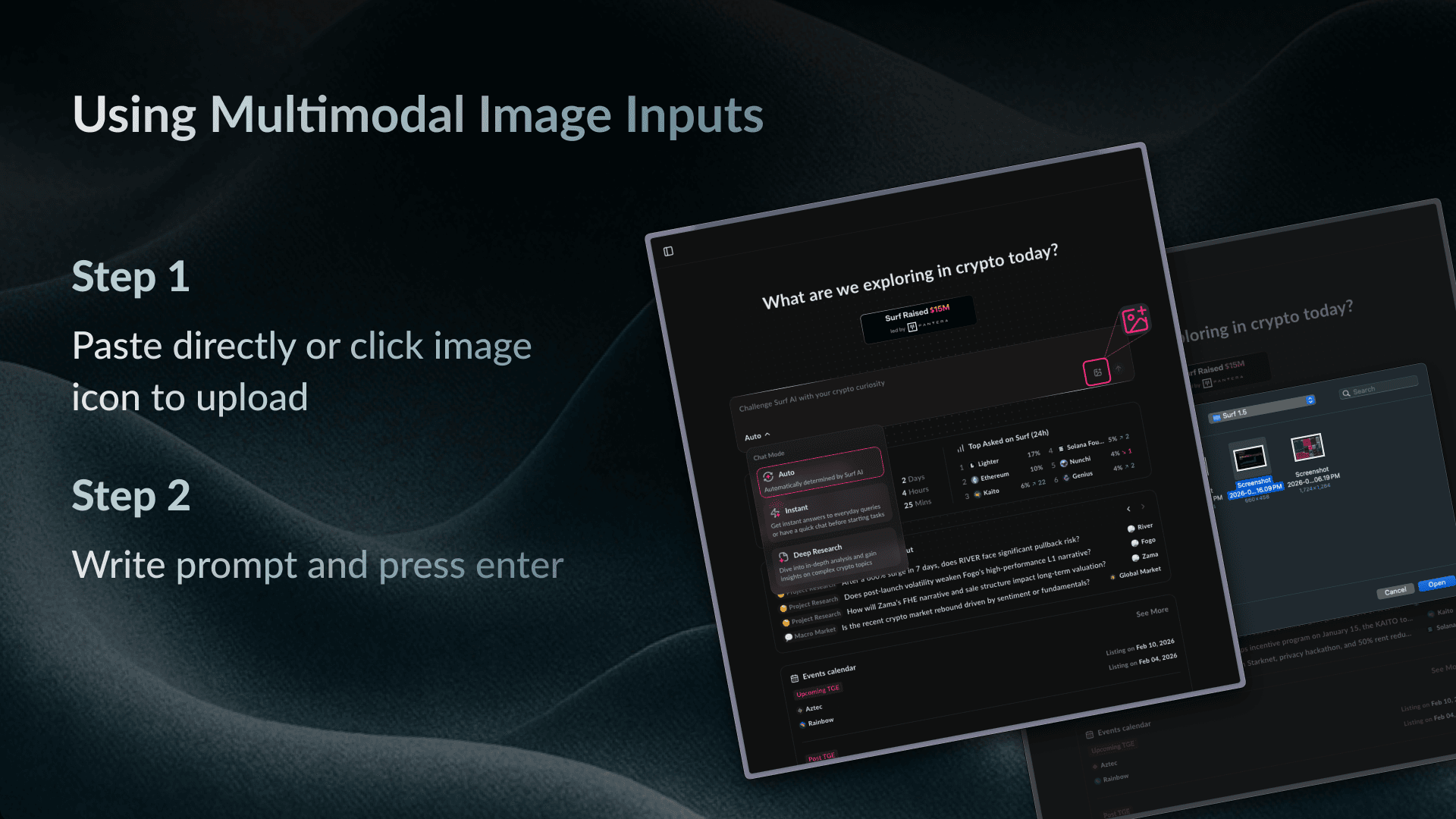 How To Use Multimodal Image Inputs in Chat
